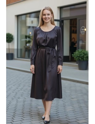 Robe Marron MANOUKIAN