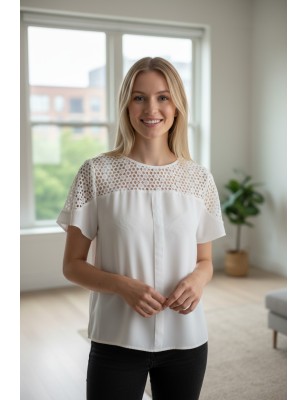 Blouse blanche ZARA