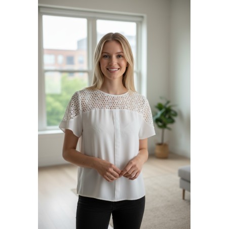 Blouse blanche ZARA