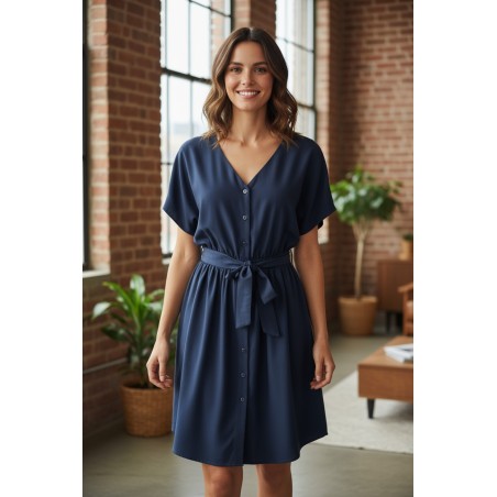 Robe marine CERISE BLUE
