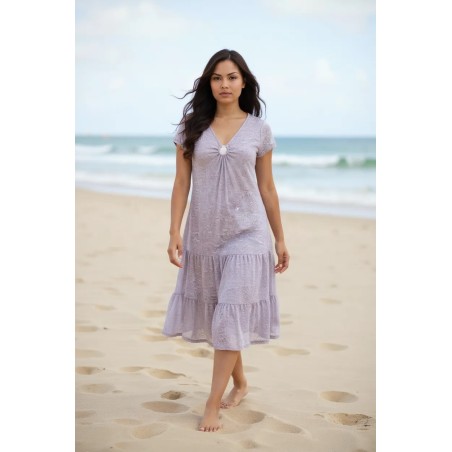 Robe grise ARMAND THIERY