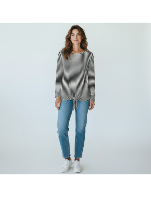 T-Shirt rayé SINEQUANONE