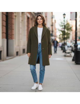 Cashmere lambwool quality coat