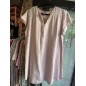 Robe en lin rose pâle Mino du Sud