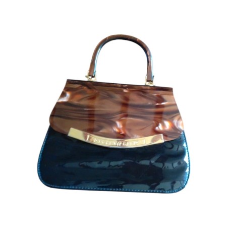Sac à main en cuir verni